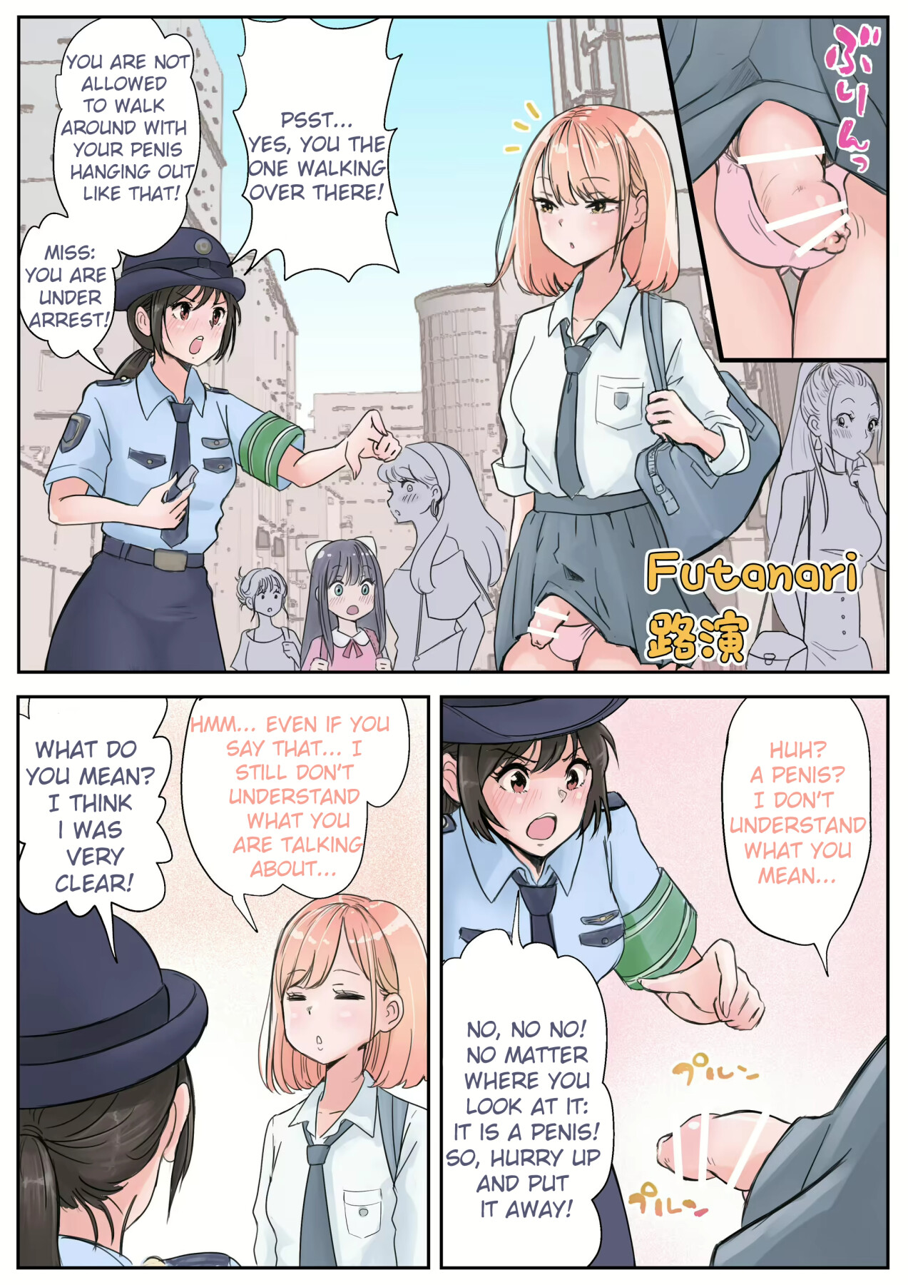 Hentai Manga Comic-Futanari Roadshow-Read-3